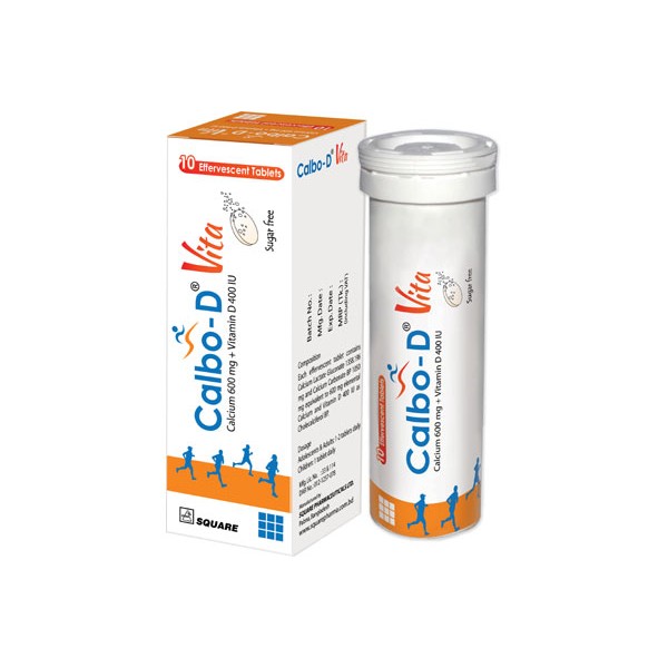 CALBO-D 200 i.u Tab. 